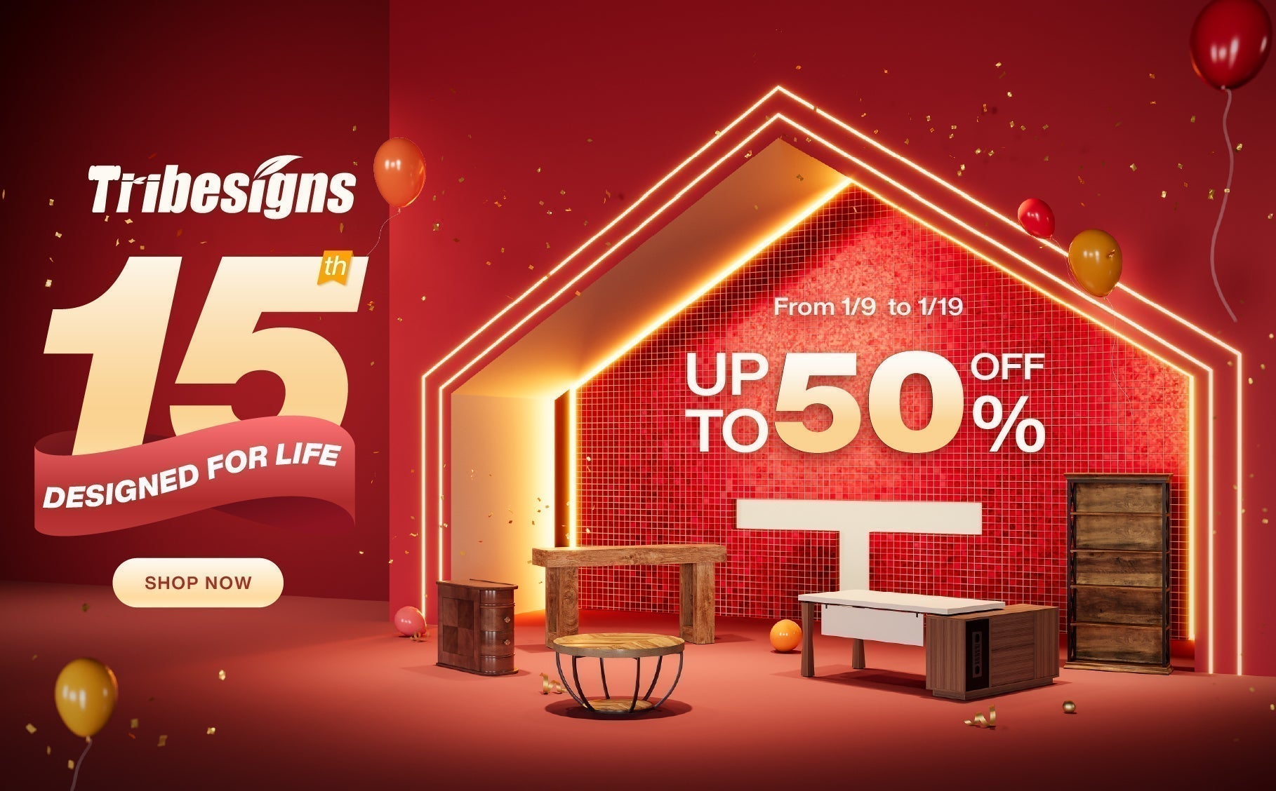 🎉 15th Anniversary Sale: Celebrate 15 Years with Up to 50% Off