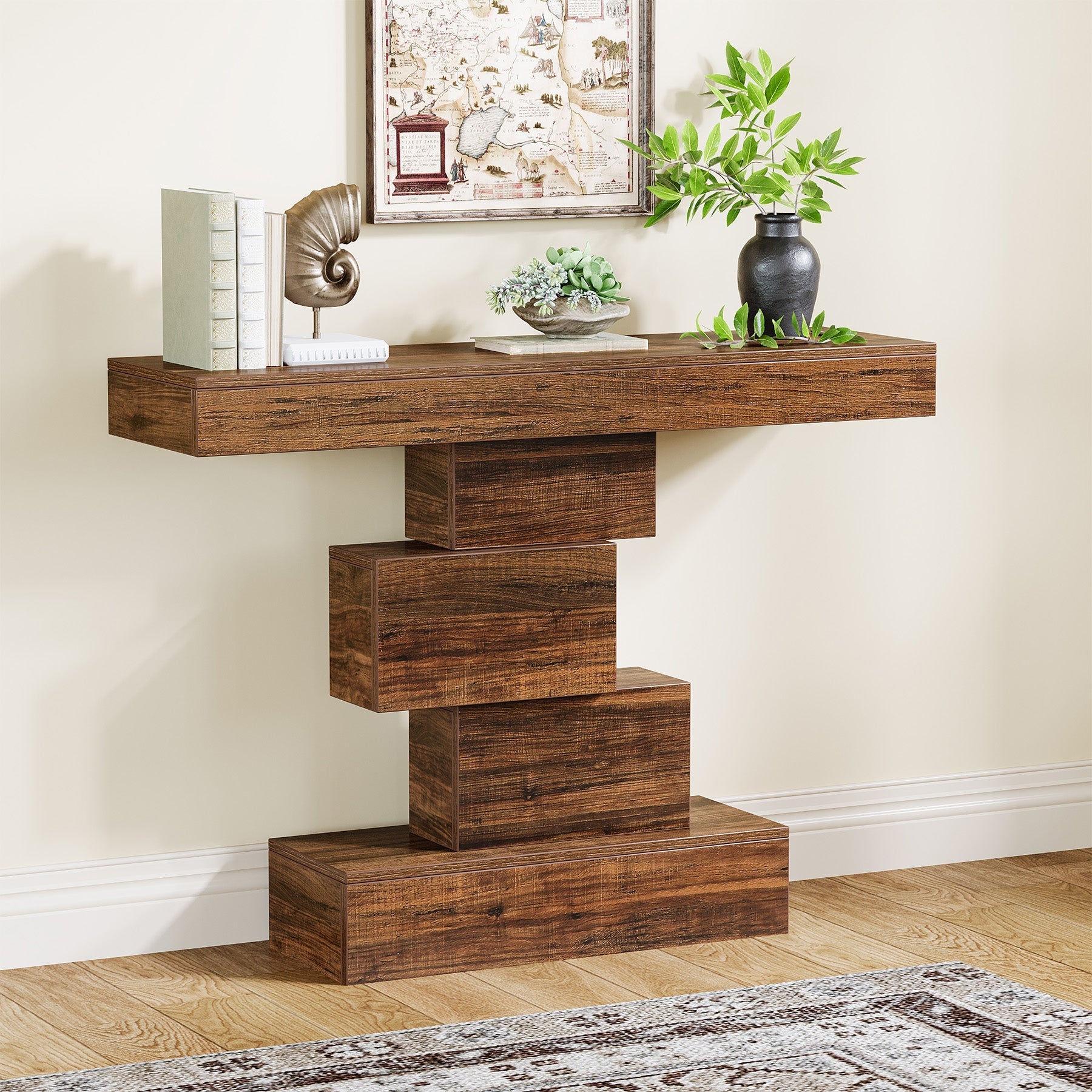 42" Console Table For Living Room