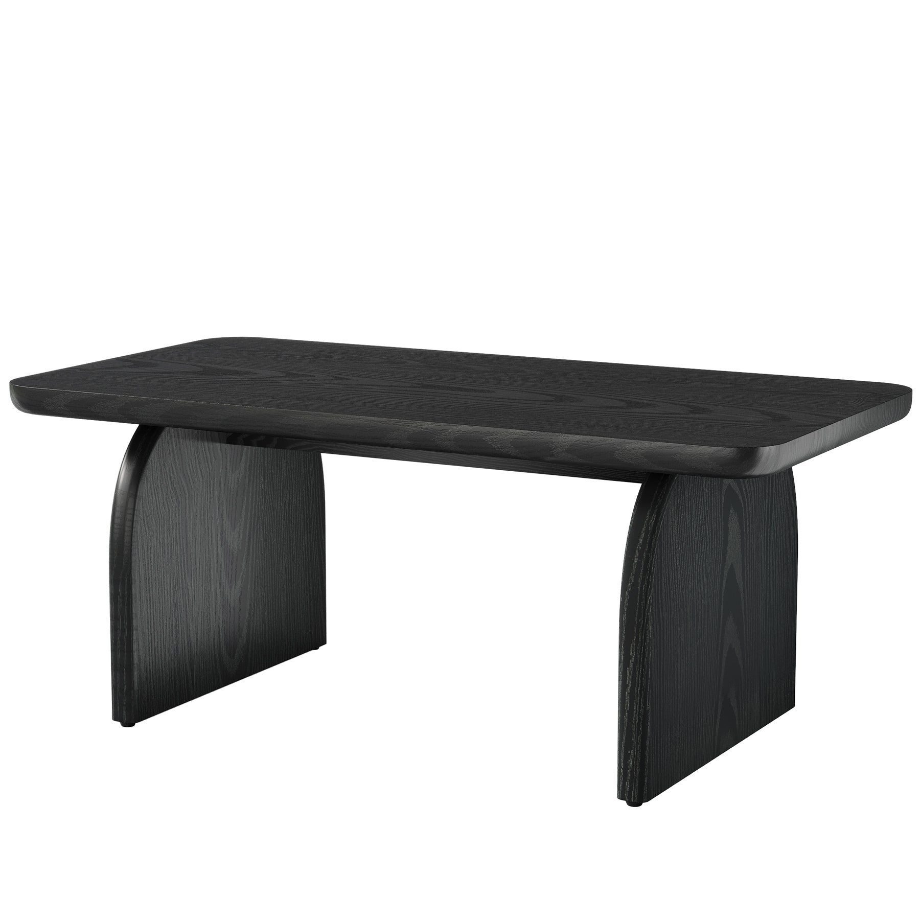 47" Coffee Table, Farmhouse Center Table Low Cocktail Tea Table