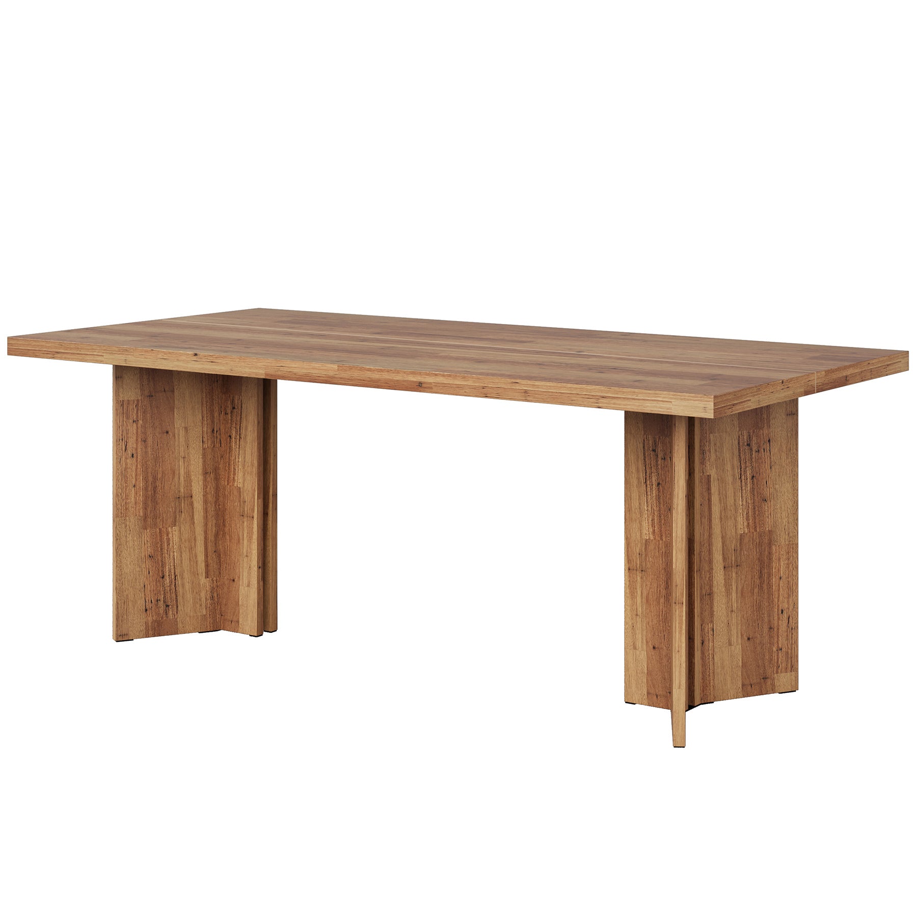 63" Wood Executive Desk, Farmhouse Computer Desk with Large Tabletop