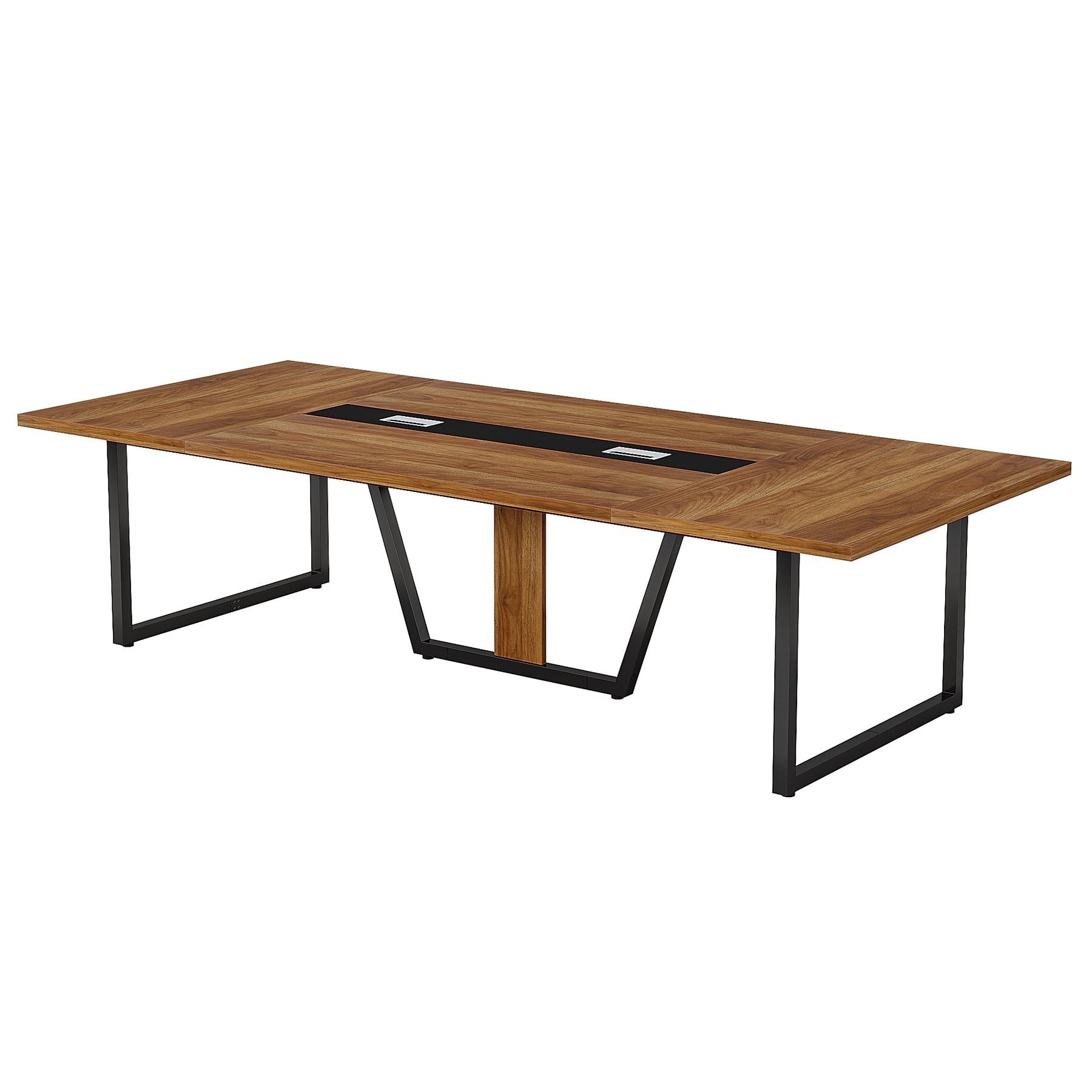 8FT Conference Table, 94.49" Large Meeting Table for 10 People Tribesigns