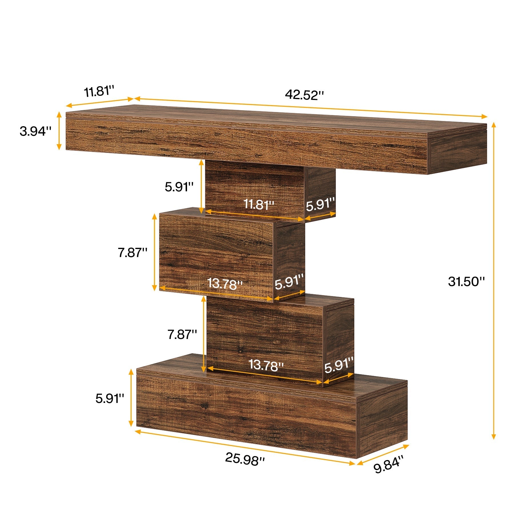 Narrow Entryway Table Dimensions