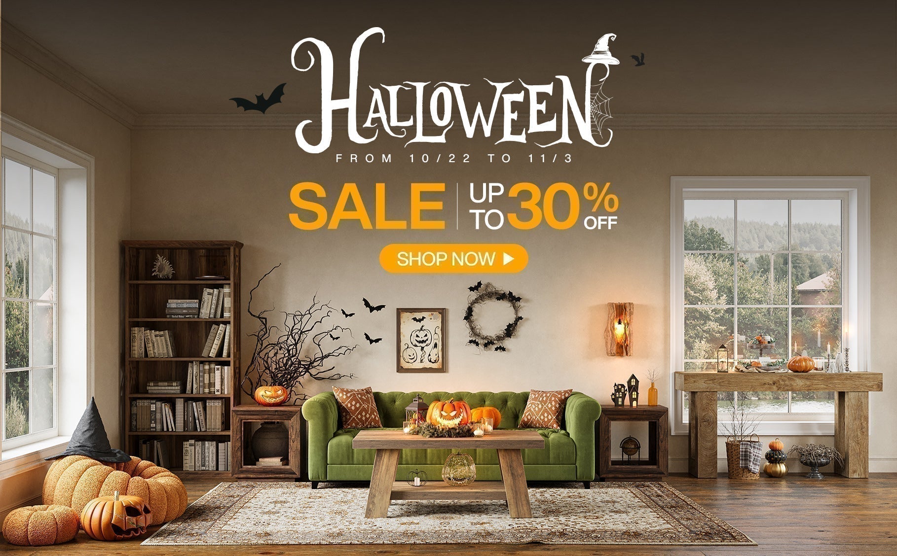 🎃 2025 Halloween Home Makeover Guide | TribesignsCA