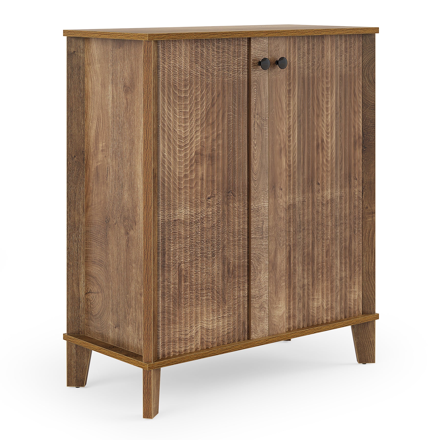 6-Tier Shoe Cabinet with Doors, 30 Pairs Entryway Shoes Rack Organizer