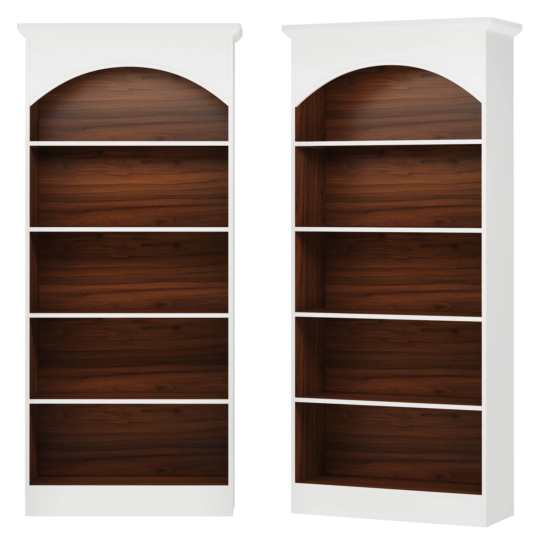 Tribesigns Tribesigns Bookcase, 70.9" Tall Bookshelf with 5-Tier Storage Shelves