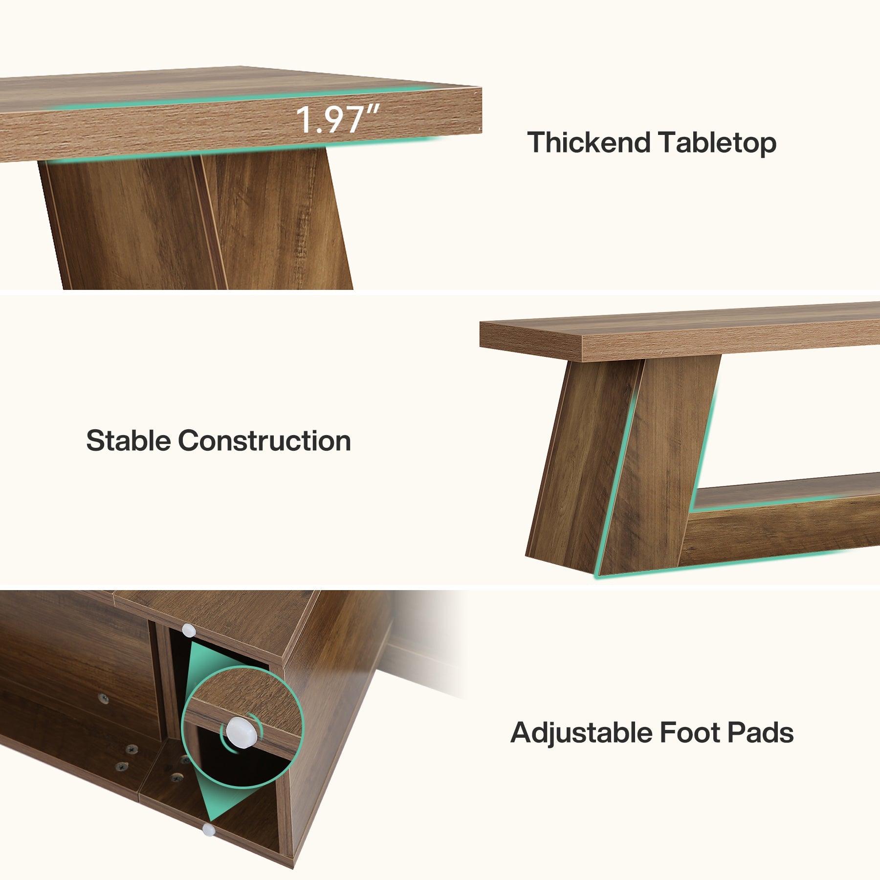 63" Entryway Bench with Storage Shelf, 2-Tier End of Bed Bench