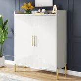 30 Pairs Shoe Cabinet, 6-Tier Modern Shoes Rack Organizer with Doors Tribesigns 3