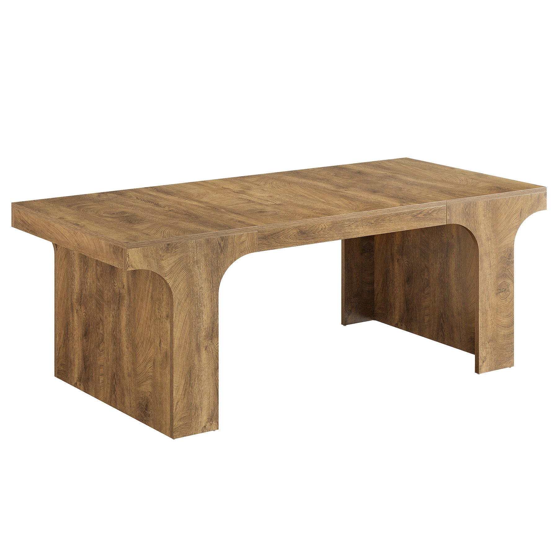 70.87" Executive Desk, Simple Computer Desk Conference Table for 6-8