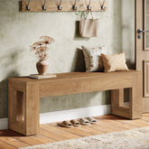 47" Entryway Bench, Sturdy Bench Seat End of Bed Bench 3