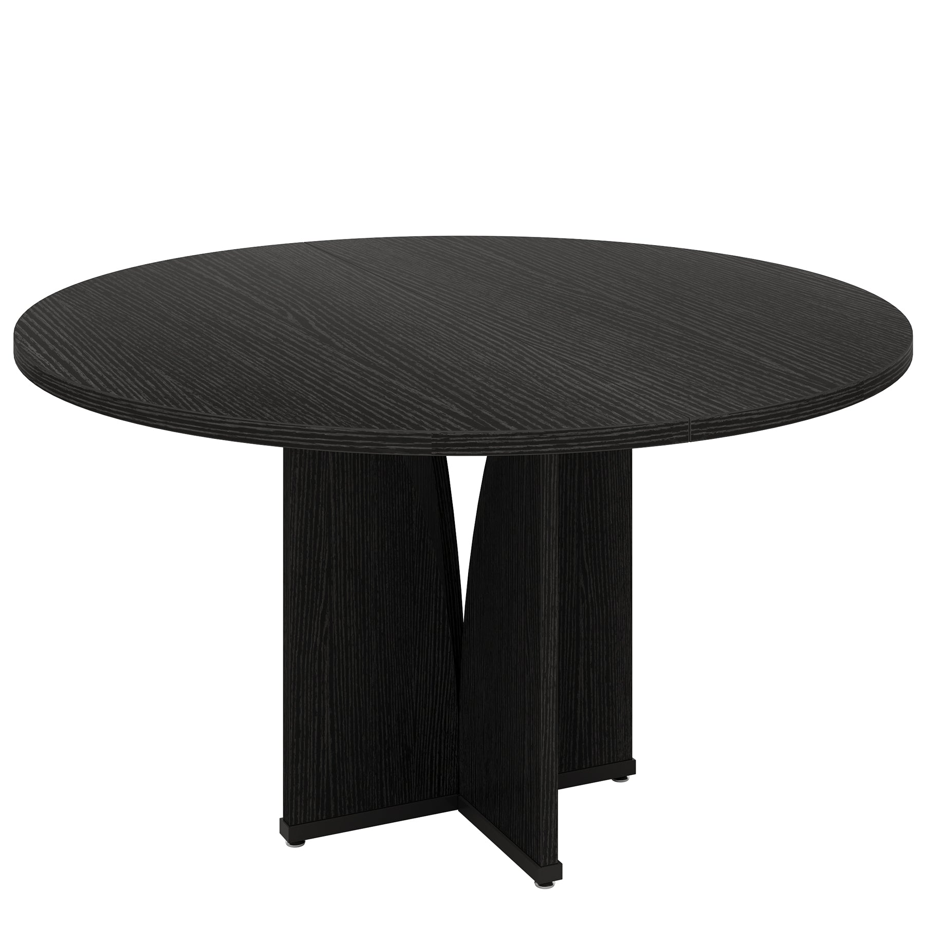 39" Wood Dining Table, Farmhouse Kitchen Table for 4 People