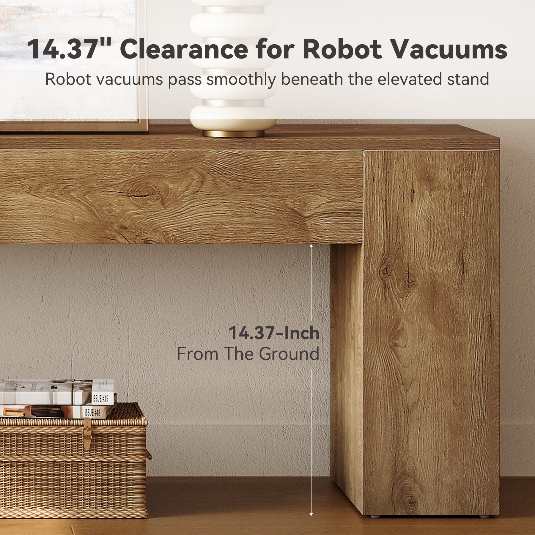 70.8" TV Stand, Low Entertainment Center TV Console for TVs Up to 80"