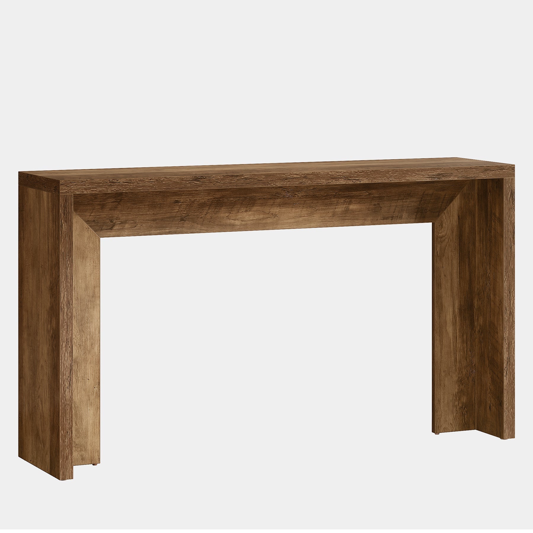 55" Rustic Console Table, Farmhouse Sofa Table Hallway Table Tribesigns
