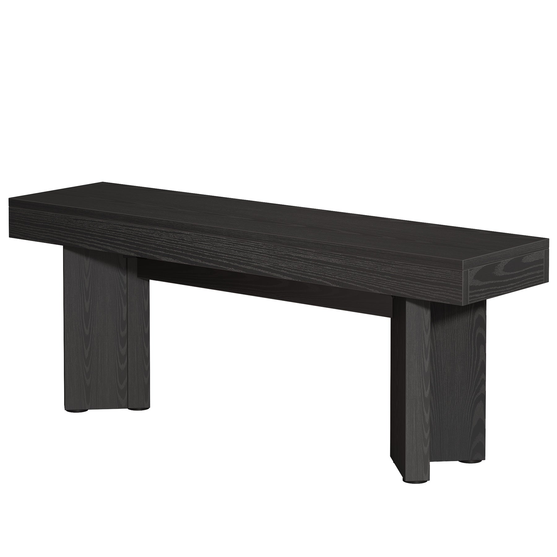47" Entryway Bench, Farmhouse End of Bed Bench for Bedroom, Hallway