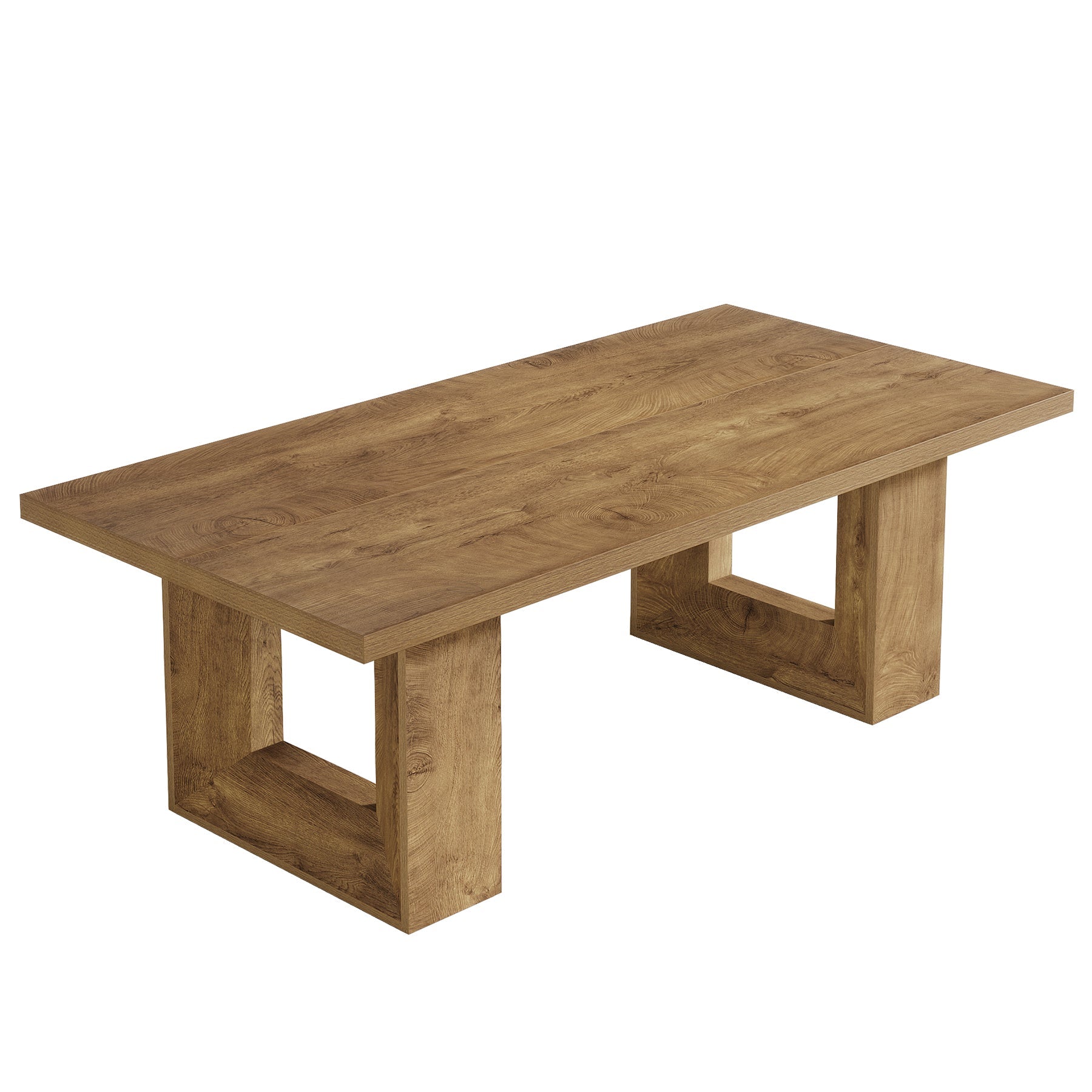 62.99" Executive Desk, Rectangular Computer Desk Conference Table for 6-8