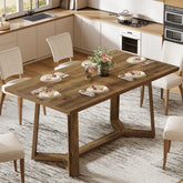 47" Dining Table for 4, Rectangular Kitchen Table with Sturdy Base 3