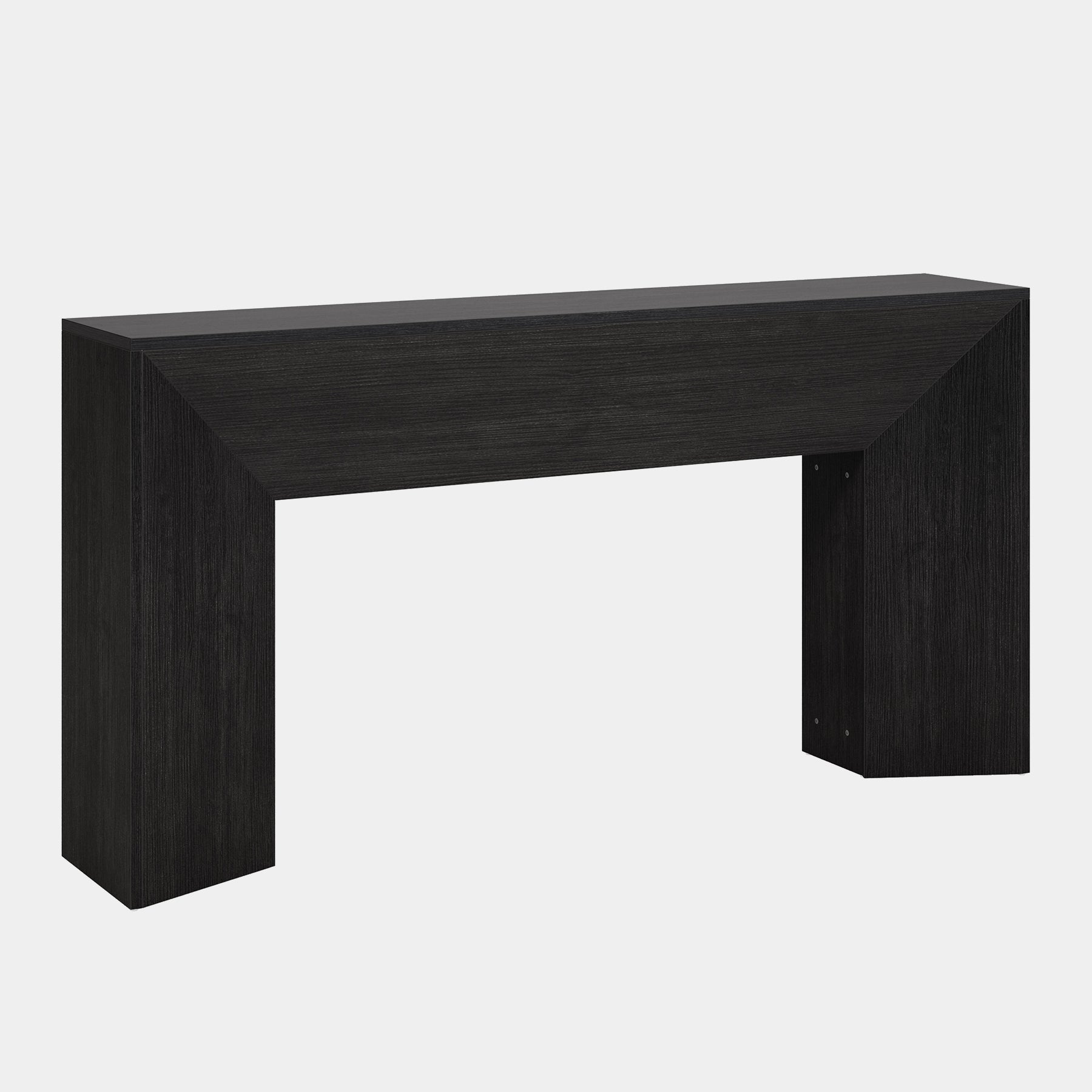 63" Console Table, Wooden Sofa Table Hallway Foyer Table Tribesigns