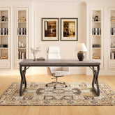 63" Executive Desk, Large Computer Desk for Home Office Tribesigns 3