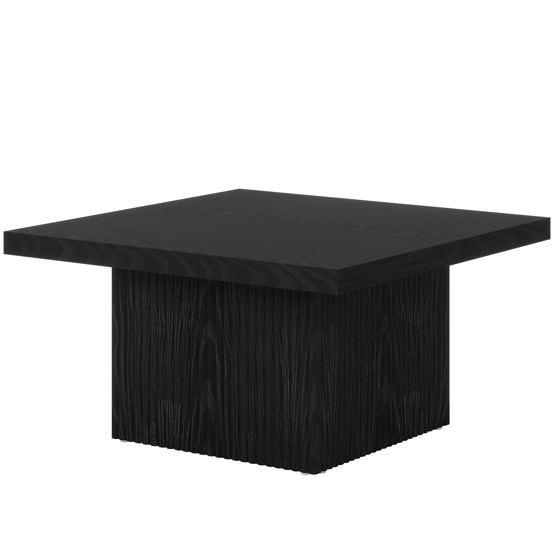 Square Coffee Table, 31.5-Inch Wood Center Table Cocktail Table