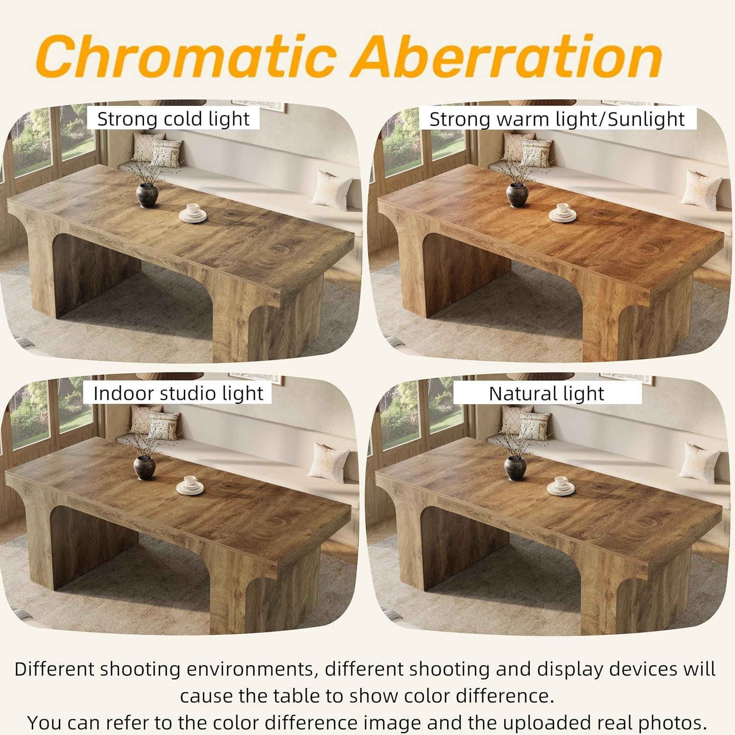70.87" Executive Desk, Simple Computer Desk Conference Table for 6 - 8 Tribesigns