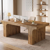 70.87" Executive Desk, Simple Computer Desk Conference Table for 6 - 8 Tribesigns 3