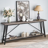 70.9" Console Table, Extra Long Sofa Table Behind Couch Tribesigns 3