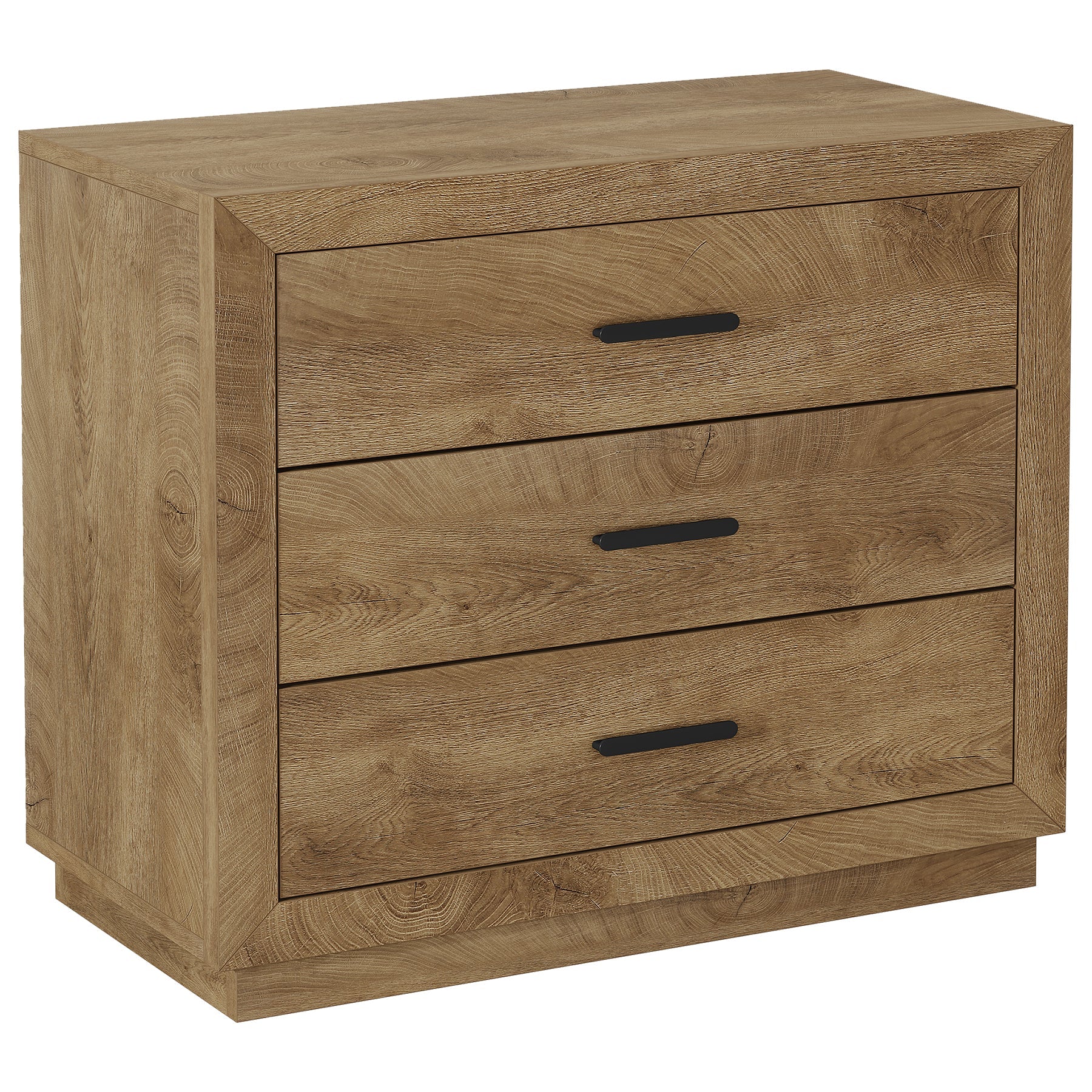 31.5" Large Nightstand, Oversized Bedside Table with 3 Drawers for Bedroom