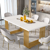 Modern Dining Table, 70.8 Inches Kitchen Table for 6-8 People Tribesigns 3