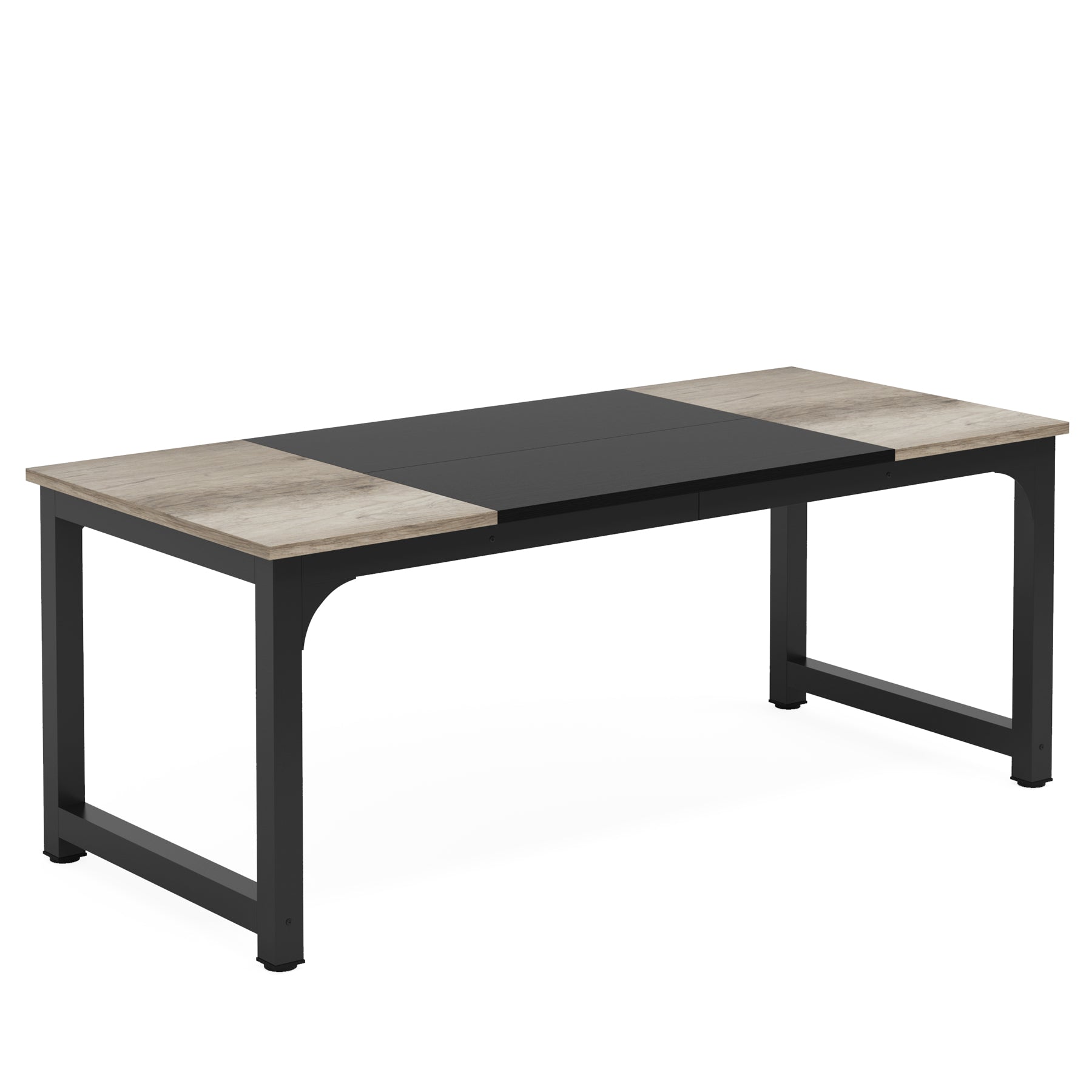 Simple Conference Table, Rectangular Meeting Table Computer Desk Tribesigns