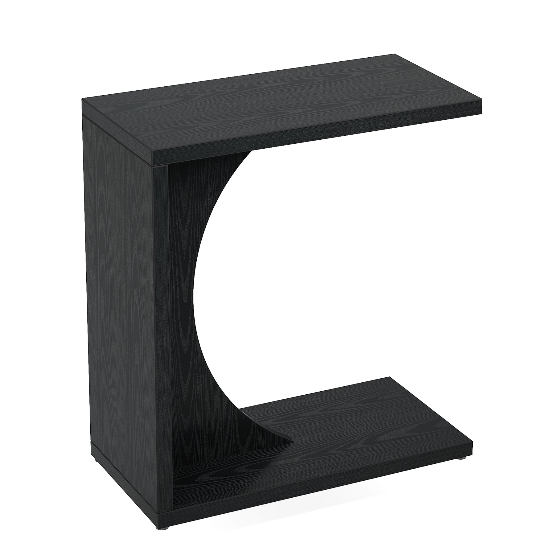 C-Shaped End Table, Sofa Side Table Couch Table