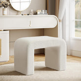 Modern Vanity Stool, Upholstered Ottoman Sofa Footrest for Entryway, Bedroom 3