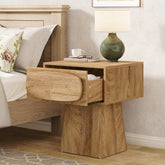 Modern Nightstand, Bed Side Table with Drawer Storage Tribesigns 3