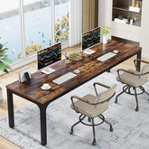 Rectangle Executive Desk, 78.7" Computer Desk 6FT Conference Table 3